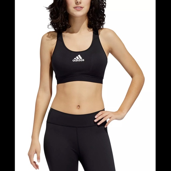 NEW Adidas [ XS‎ ] Don't Rest Alphaskin Racerback Sports Bra Black - Picture 9 of 10